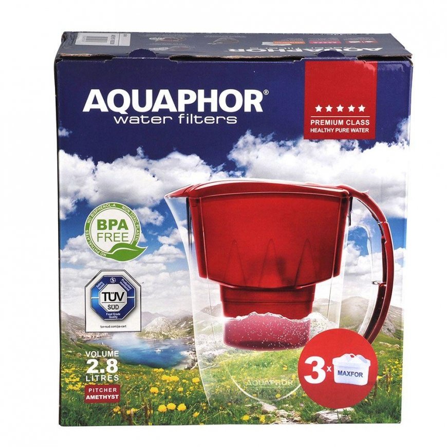 Aquaphor DZBANEK 2,8L AMETHYST+KPL.3 SUODATINPATRUUNAA B100-25 Valkoinen – 4