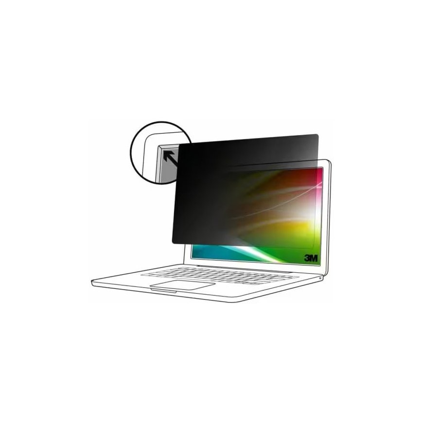 3M BPNMS001 monitoru pretatspīduma & privātuma