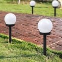 Elight Saules Dārza Globusa Gaismu Komplekts 3gab 10 cm Auksti B Elight Saules Dārza Globusa Gaismu Komplekts 3gab 10 cm Auksti B
