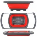 Zyle Silicone Strainer with Retractable Handles, ZY988RST