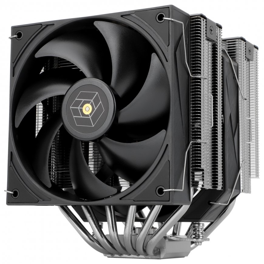 Thermalright Royal knight 120 Processor Air cooler 12 cm Black, Silver