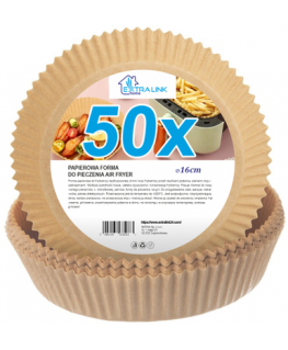 EXTRALINK HOME PAPER INSERTS FOR ROUND FRYER 16CM (50 PCS)