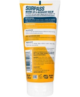 Surpass Warm-up & Recovery Balm 200ml