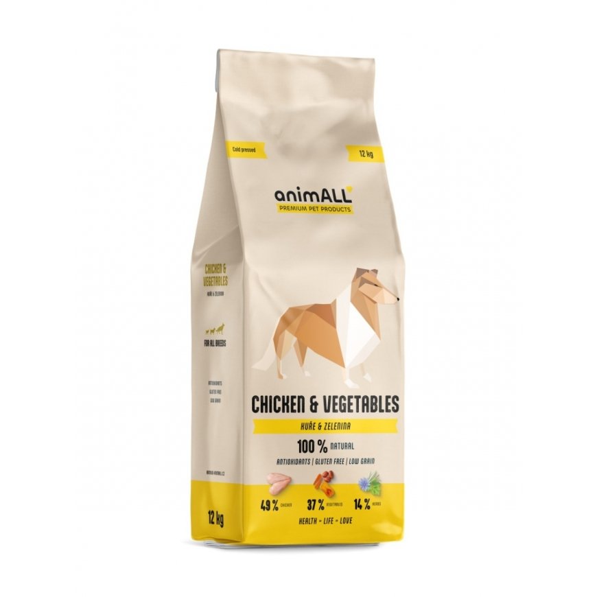animALL kana & vihanneksia 12 kg