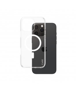 PanzerGlass CARE by ® Flagship Case Transparent Urban Combat w. White MagSafe iPhone 16 Pro Max mobi