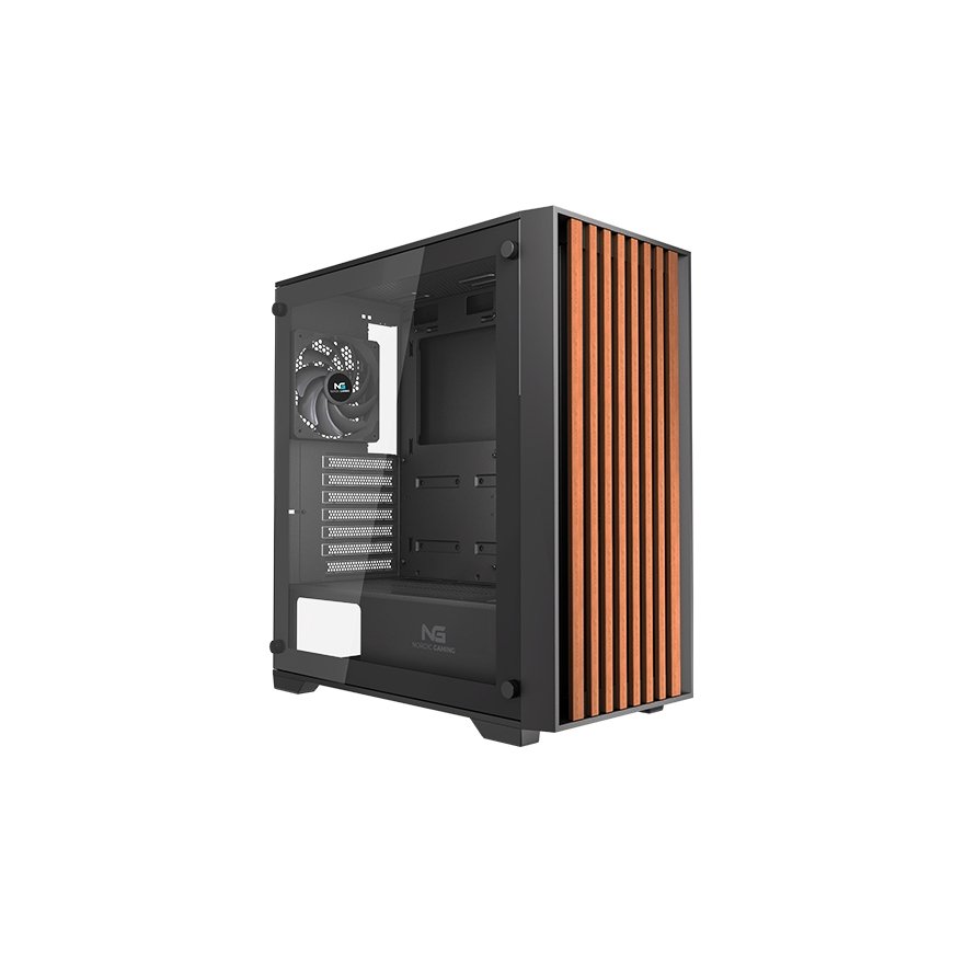 Nordic Gaming NGC-6857 kompiuterio korpusas Tower Juoda, Medis