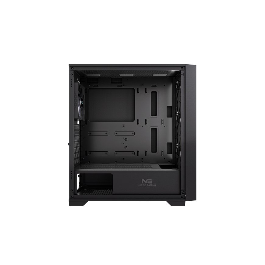 Nordic Gaming NGC-6857 kompiuterio korpusas Tower Juoda, Medis – 3