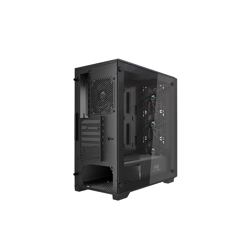 Nordic Gaming NGC-6857 arvutikorpus Tower Must, Puit – 4