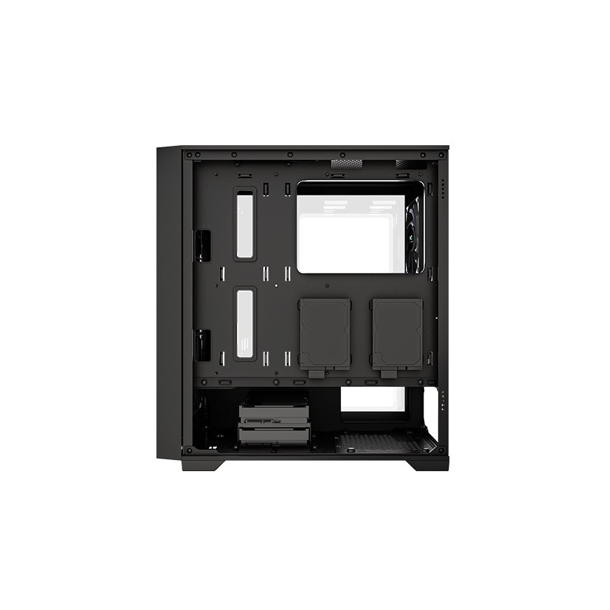 Nordic Gaming NGC-6857 tietokonekotelo Tower musta, Puu – 5