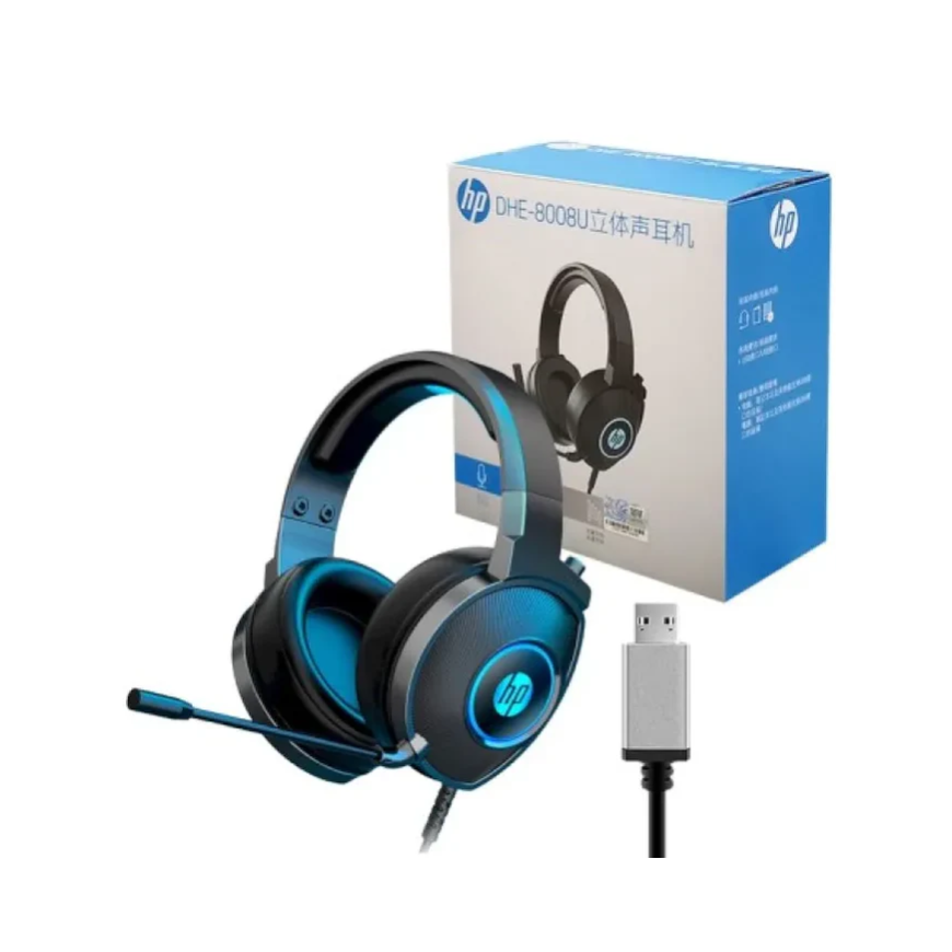 HP DHE-8008UM Headphones – 2