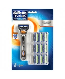 Gillette Fusion Proglide Harmaa, Oranssi