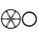 90x10mm wheels, blue, Pololu 1438 90x10mm wheels, blue, Pololu 1438