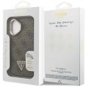 „Guess“ PU 4G Strass trīsstūra formas logotipa statīvs ar kameras rāmīti, „MagSafe“ vāciņš, kas paredzēts iPhone 16, brūns „Guess“ PU 4G Strass trīsstūra formas logotipa statīvs ar kameras rāmīti, „MagSafe“ vāciņš, kas paredzēts iPhone 16, brūns