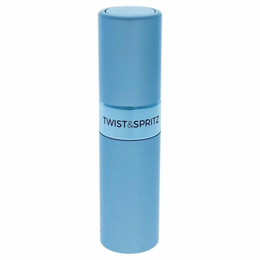 Blue Refillable Spray Bottle Twist & Spritz Light Blue (8 ml)