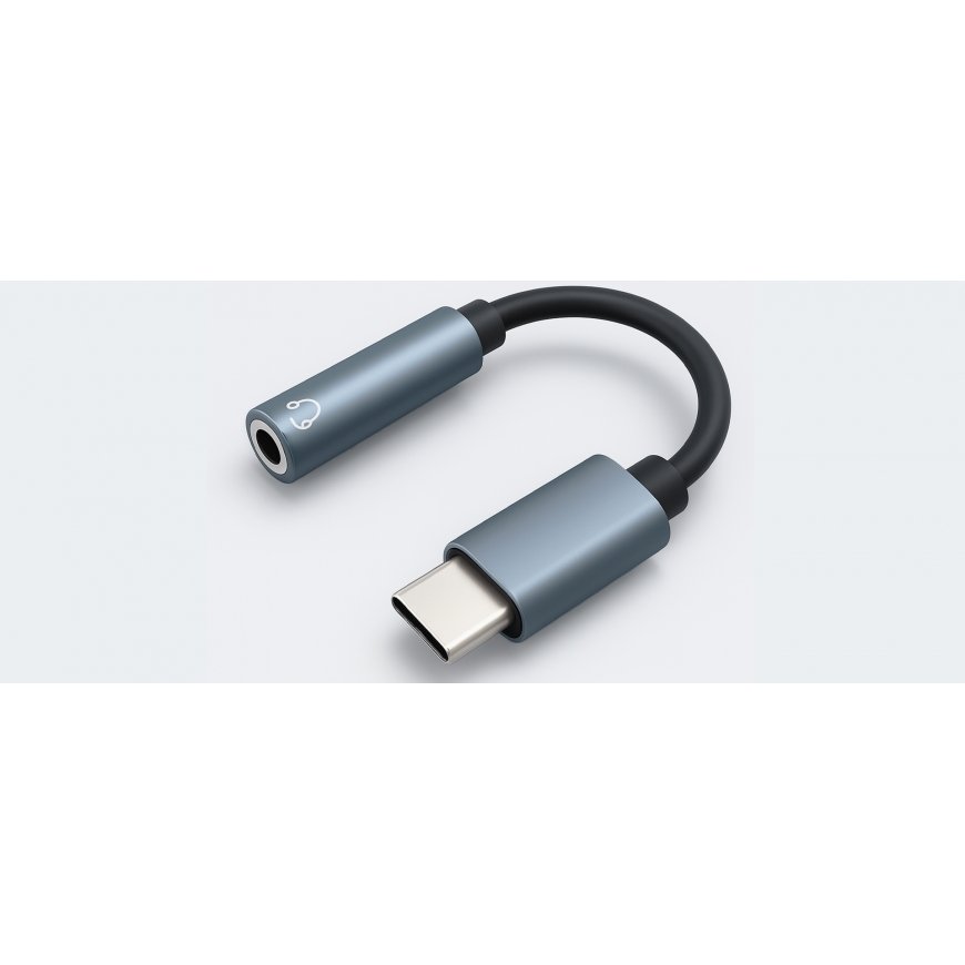 USB C adapteris 3.5mm jack 10cm