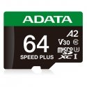 ADATA Speed Plus 64 GB MicroSDXC Класс 10 ADATA Speed Plus 64 GB MicroSDXC Класс 10