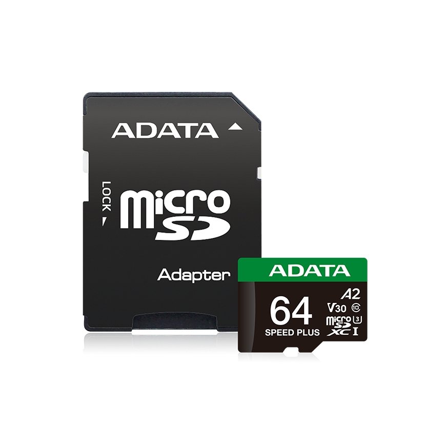ADATA Speed Plus 64 GB MicroSDXC Class 10 – 2