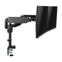 InLine 23160B monitoriaus laikiklis arba stovas 43,2 cm (17") Stalas Juoda