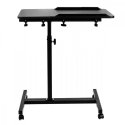 Maclean mobile desk/stand for laptop, black, height adjustment 59-89cm, max. 30kg mc-121 b Maclean mobile desk/stand for laptop, black, height adjustment 59-89cm, max. 30kg mc-121 b