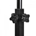 Maclean mobilus biuras/standas nešiojamam kompiuteriui, juodas, aukščio reguliavimas 59-89cm, max. 30kg mc-121 b Maclean mobilus biuras/standas nešiojamam kompiuteriui, juodas, aukščio reguliavimas 59-89cm, max. 30kg mc-121 b