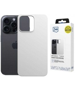 Dėklas 3MK Hardy MagSilicone skirtas Apple iPhone 16 Pro Max baltos spalvos