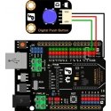 DFRobot Gravity digitaalinen sininen painike DFRobot Gravity digitaalinen sininen painike