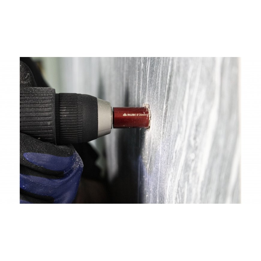 diamond drill for ceramic, stoneware, and porcelain tiles, 10 mm, 'DryGres 4Drill Wonder', 'Rubi' [05926] – 3