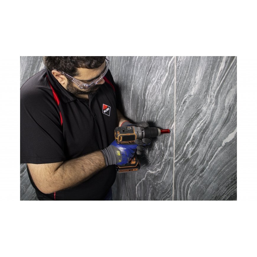diamond drill for ceramic, stoneware, and porcelain tiles, 10 mm, 'DryGres 4Drill Wonder', 'Rubi' [05926] – 5