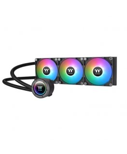 Thermaltake TH420 V2 ARGB Processor All-in-one liquid cooler 14 cm Black 1 pc(s)