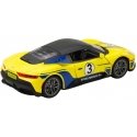 Lean Toys Metal Sports Car Lights Sounds Drive Geltonas 1:22 Lean Toys Metal Sports Car Lights Sounds Drive Geltonas 1:22