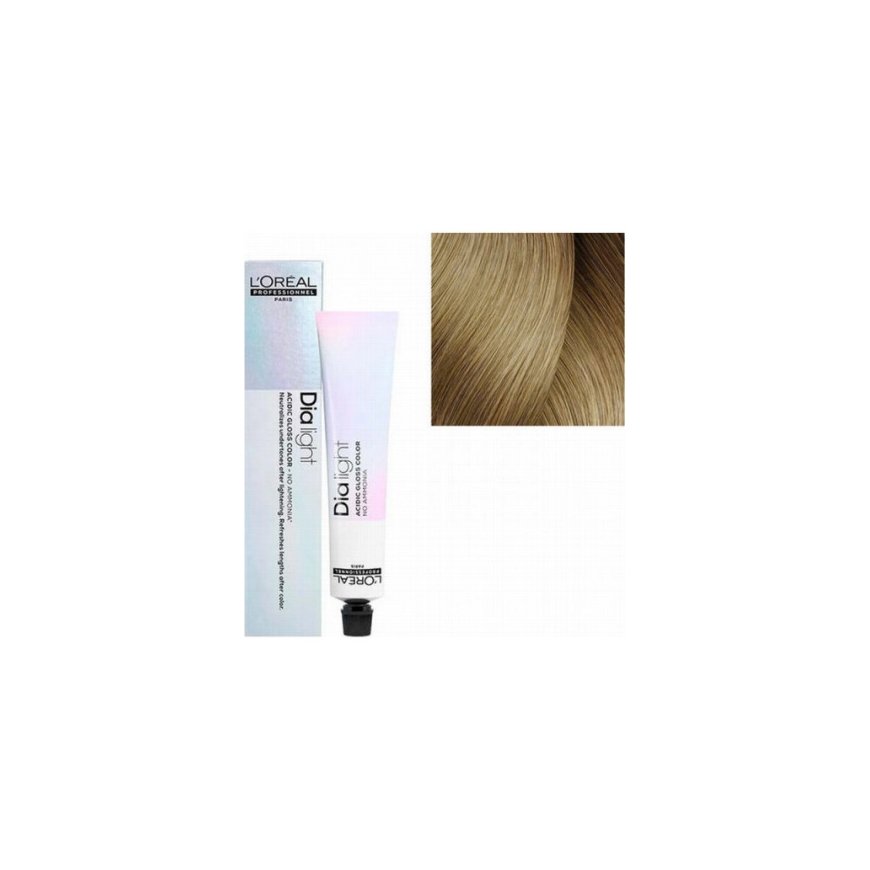 L'Oreal Professionnel, Dia Light, ammonia vaba, poolpüsiv juuksevärv, 9.13, 50 ml – 2