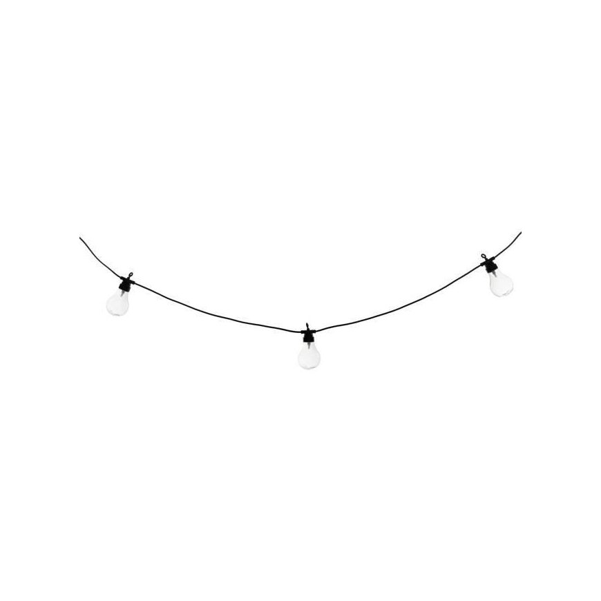 Atmosphera Solar String Lights, 5 m, 10 LED bulbs