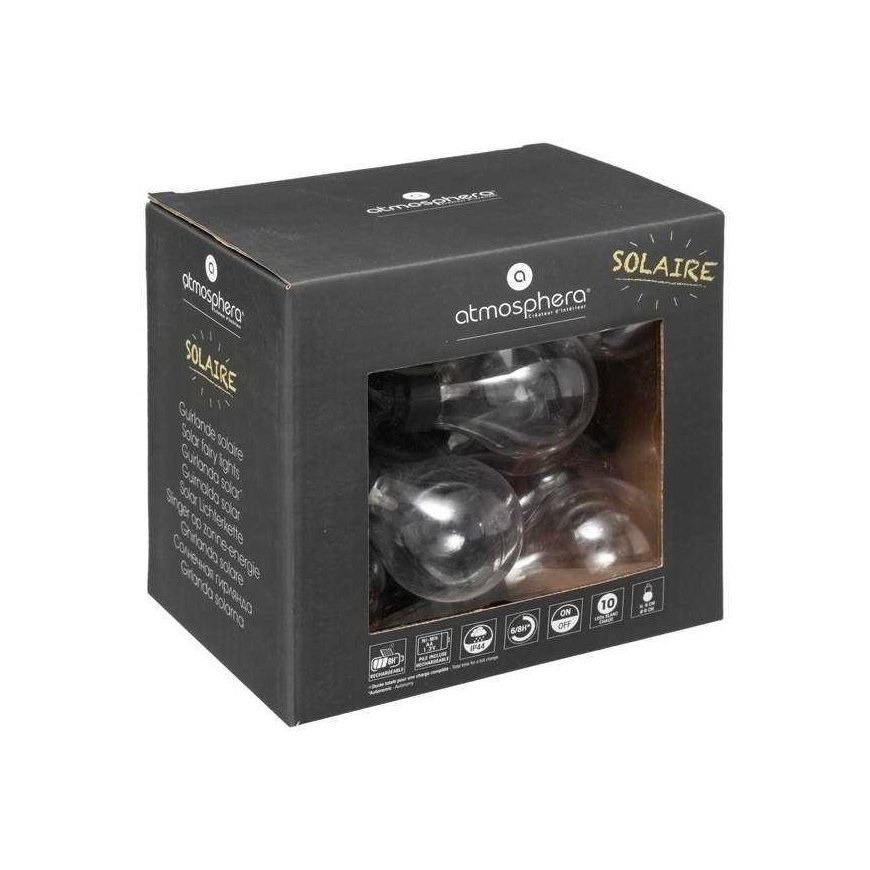 Atmosfääri päikesegirliand, 5 m, 10 LED lambipirni – 3