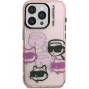 Чехол Karl Lagerfeld IML Multi K&CH Heads для iPhone 15 Pro Max Розовый Чехол Karl Lagerfeld IML Multi K&CH Heads для iPhone 15 Pro Max Розовый