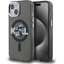 Dėklas Karl Lagerfeld IML Blizgučiai Karl ir Choupette Eskizas MagSafe dėklas iPhone 15 Juodas Dėklas Karl Lagerfeld IML Blizgučiai Karl ir Choupette Eskizas MagSafe dėklas iPhone 15 Juodas