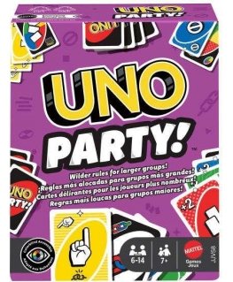 Mattel UNO PARTY atnaujinta žaidimų kortų JJV58 /5