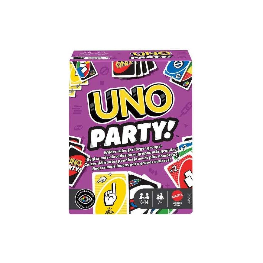 Mattel UNO PARTY atsvaidzinoša spēle JJV58