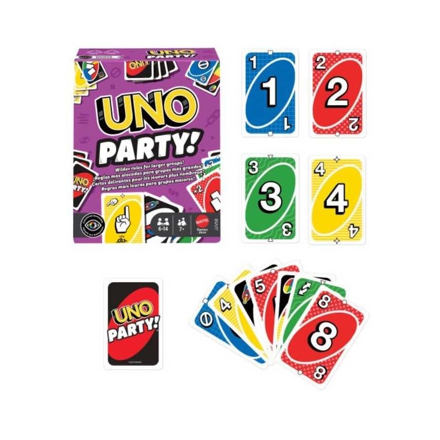 Mattel UNO PARTY Refresh card game JJV58 /5 – 4