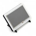 Waveshare LCD Screen Holder for 5" and Raspberry Pi Microcomputer Waveshare LCD Screen Holder for 5" and Raspberry Pi Microcomputer