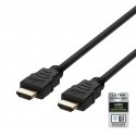 Deltaco HU-05 HDMI kabelis 0,5 m HDMI Type A (Standard) Melns Deltaco HU-05 HDMI kabelis 0,5 m HDMI Type A (Standard) Melns