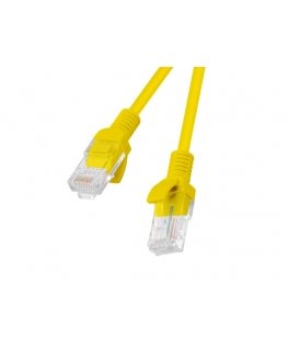 Lanberg PCU6-10CC-0500-Y сетевой кабель Желтый 5 m Cat6 U/UTP (UTP)