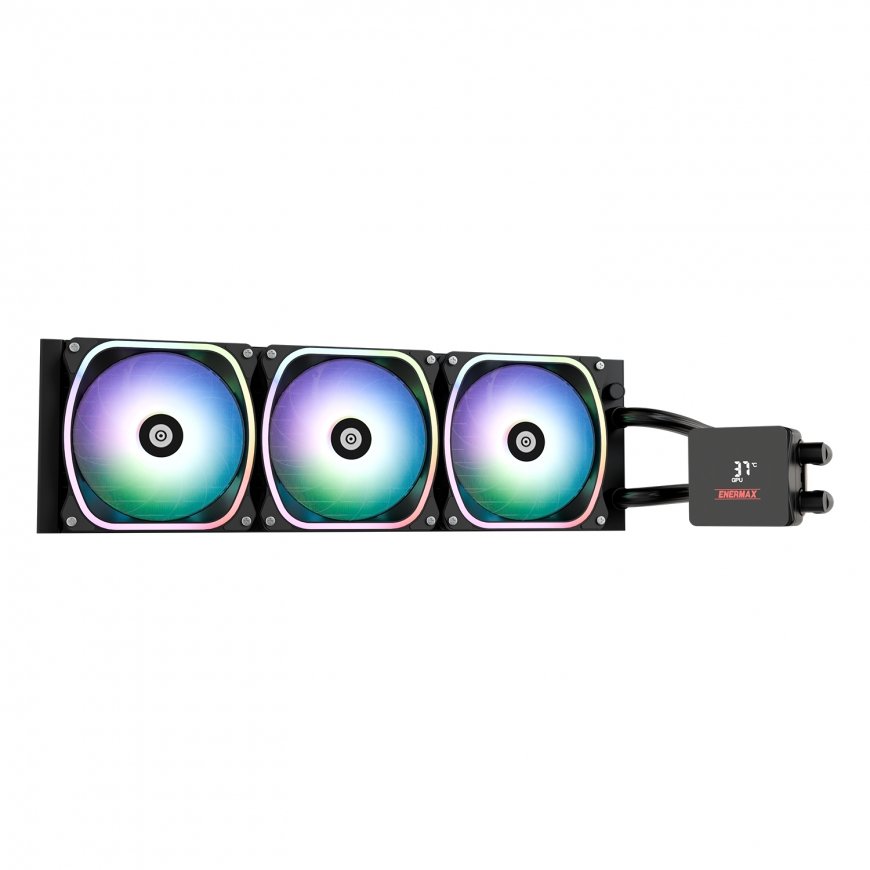 Enermax Aquafusion II 360 mm Procesorius Universalusis skystinis aušintuvas 12 cm Juoda – 3