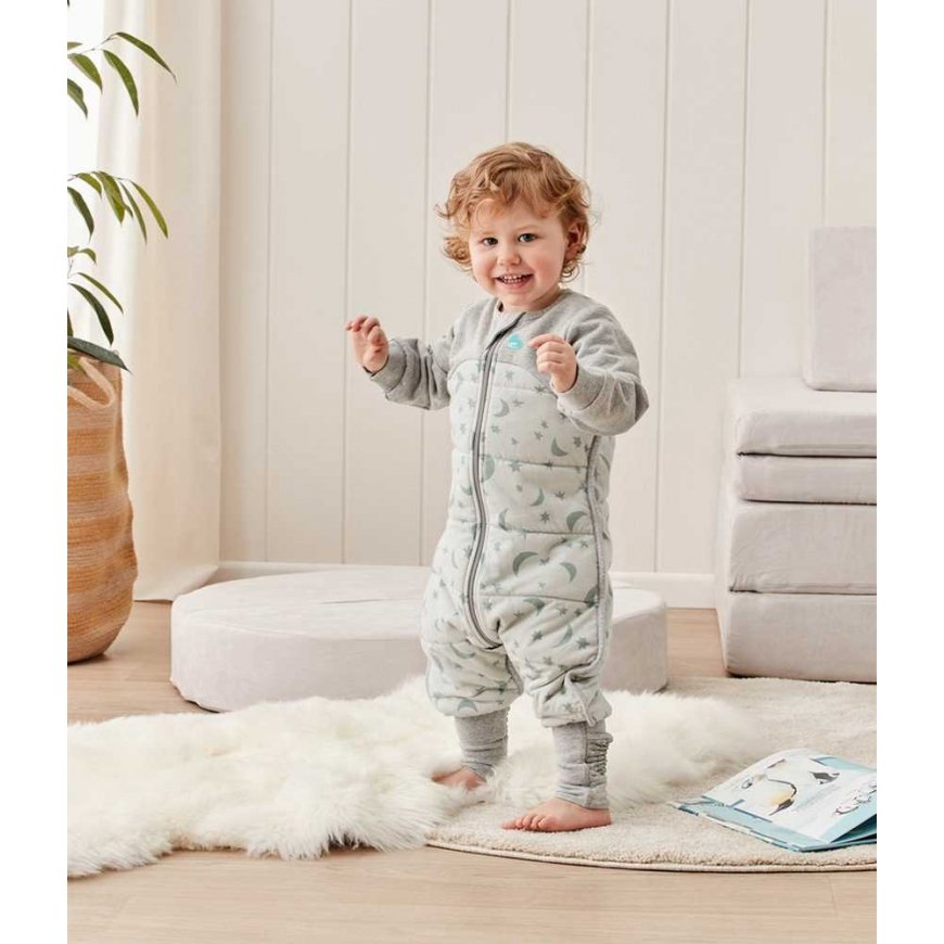 Love To Dream Pajamas - 12-24 m - olive, moon - STAGE 3 2.5 TOG – 5