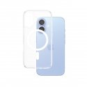 PanzerGlass ® HardCase Transparent w. White MagSafe iPhone 16 mobiliojo telefono dėklas Permatomas PanzerGlass ® HardCase Transparent w. White MagSafe iPhone 16 mobiliojo telefono dėklas Permatomas
