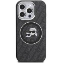 Karl Lagerfeld IML K&CH Heads Repeated Logo MagSafe Case for iPhone 15 Pro Black Karl Lagerfeld IML K&CH Heads Repeated Logo MagSafe Case for iPhone 15 Pro Black