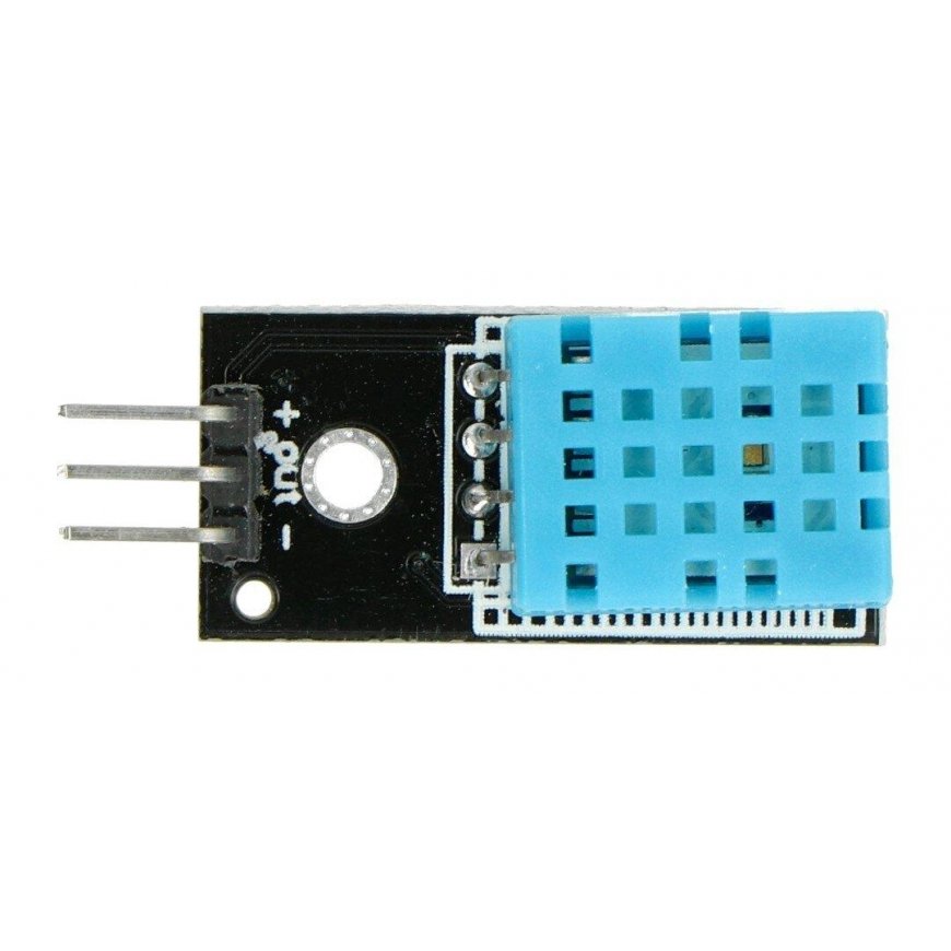 OEM temperatūras un mitruma sensors DHT11 - modulis + vadi – 2