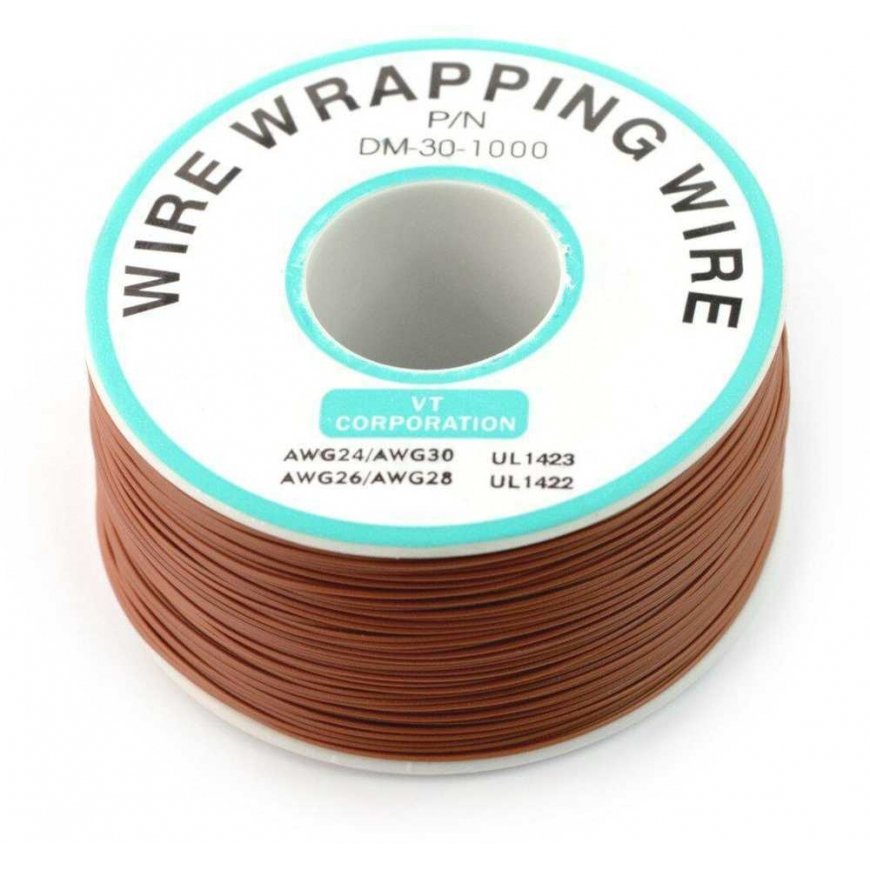 OEM PVC wire 0.25mm - brown - 250m roll