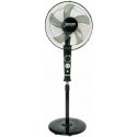 VOLTENO Lattiatuuletin MUSTA + Kauko-ohjain + NÄYTTÖ 40cm