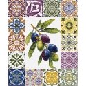 luca S Kryželiu siuvinėjimo rinkinys "Viduržemio jūros alyvuogių paletė" 20x25 cm SB7050 luca S Kryželiu siuvinėjimo rinkinys "Viduržemio jūros alyvuogių paletė" 20x25 cm SB7050