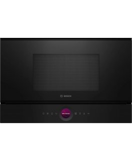 Bosch Serie 8 BER7321B1 mikroviļņu krāsns Melns Solo mikrovilnis Iebūvēts 21 L 900 W